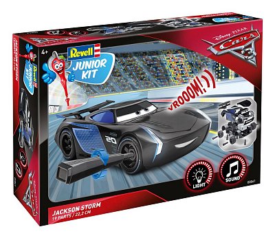 Cars Junior Kit Model Kit with Sound & Light Up 1/20 Jackson Storm