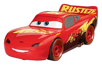 Cars Junior Kit Model Kit with Sound & Light Up 1/20 Muddy RRC Lightning McQueen