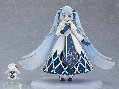 Character Vocal Series 01: Hatsune Miku Figma Action Figure Snow Miku: Glowing Snow Ver. 14 cm