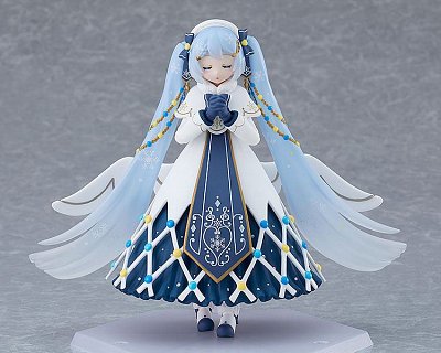 Character Vocal Series 01: Hatsune Miku Figma Action Figure Snow Miku: Glowing Snow Ver. 14 cm