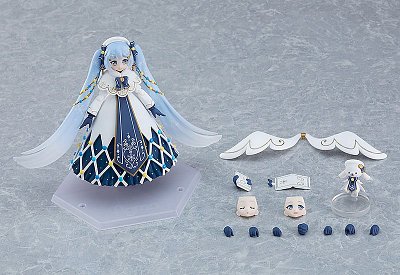 Character Vocal Series 01: Hatsune Miku Figma Action Figure Snow Miku: Glowing Snow Ver. 14 cm