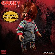 Child´s Play 3 Designer Series Talking Pizza Face Chucky 38 cm --- DAMAGED PACKAGING