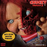 Child´s Play 3 Designer Series Talking Pizza Face Chucky 38 cm --- DAMAGED PACKAGING