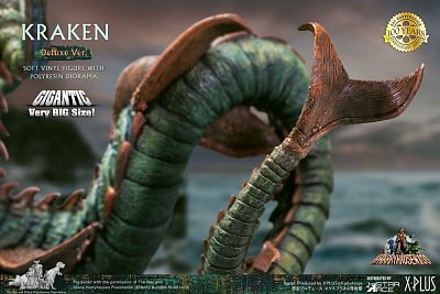 Clash of the Titans Gigantic Soft Vinyl Statue Ray Harryhausens Kraken Deluxe Ver. 35 cm