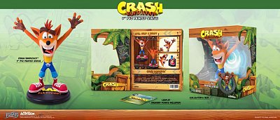 Crash Bandicoot N. Sane Trilogy PVC Statue Crash Bandicoot 23 cm --- DAMAGED PACKAGING