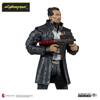 Cyberpunk 2077 Action Figure Takemura 18 cm --- DAMAGED PACKAGING