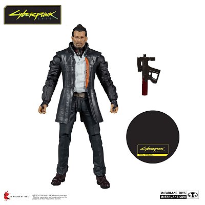 Cyberpunk 2077 Action Figure Takemura 18 cm --- DAMAGED PACKAGING