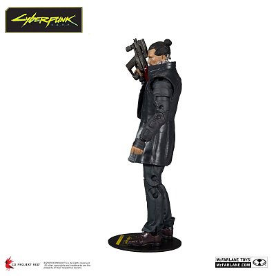 Cyberpunk 2077 Action Figure Takemura 18 cm --- DAMAGED PACKAGING