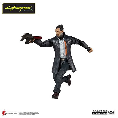 Cyberpunk 2077 Action Figure Takemura 18 cm --- DAMAGED PACKAGING