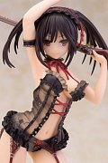 Date A Live II PVC Statue 1/7 Tokisaki Kurumi Lingerie Black Color AmiAmi Version 24 cm