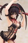 Date A Live II PVC Statue 1/7 Tokisaki Kurumi Lingerie Black Color AmiAmi Version 24 cm
