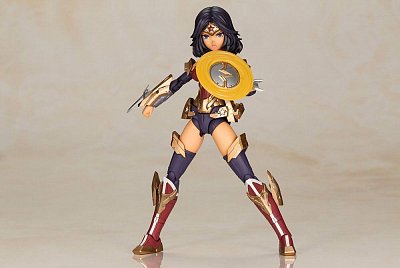 DC Comics Cross Frame Girl Plastic Model Kit Wonder Woman Fumikane Shimada Ver. 16 cm