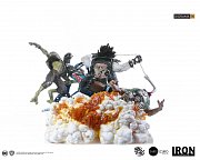 DC Comics Diorama 1/6 Lobo by Ivan Reis 38 cm --- DAMAGED PACKAGING
