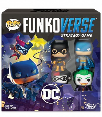 DC Comics Funkoverse Board Game 4 Character Base Set *French Version*