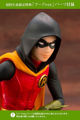 DC Comics Ikemen PVC Statue 1/7 Damian Robin 13 cm --- DAMAGED PACKAGING