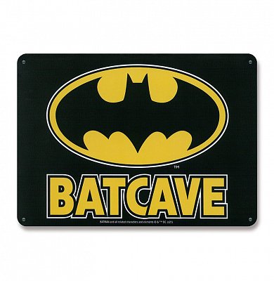 DC Comics Tin Sign Batcave 15 x 21 cm