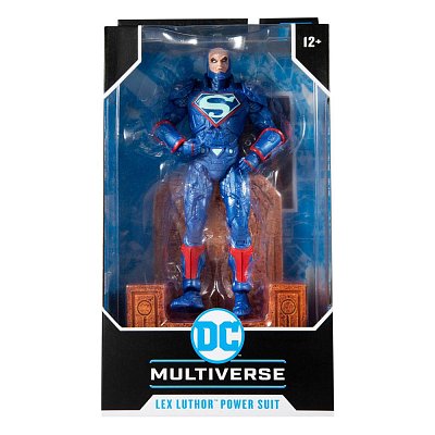 DC Multiverse Action Figure Lex Luthor Power Suit Justice League: The Darkseid War 18 cm