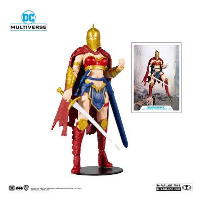 DC Multiverse Action Figure LKOE Wonder Woman with Helmet of Fate 18 cm