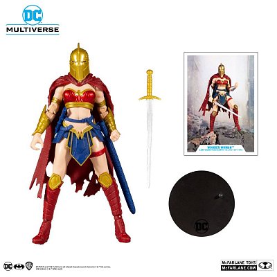 DC Multiverse Action Figure LKOE Wonder Woman with Helmet of Fate 18 cm