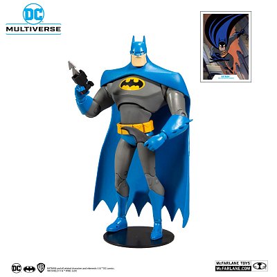 DC Multiverse Animated Action Figure Animated Batman Variant Blue/Gray 18 cm --- DAMAGED PACKAGING