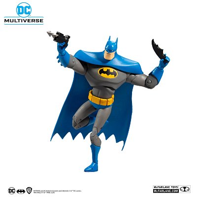 DC Multiverse Animated Action Figure Animated Batman Variant Blue/Gray 18 cm --- DAMAGED PACKAGING