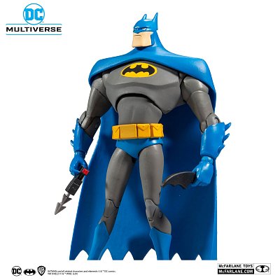 DC Multiverse Animated Action Figure Animated Batman Variant Blue/Gray 18 cm --- DAMAGED PACKAGING