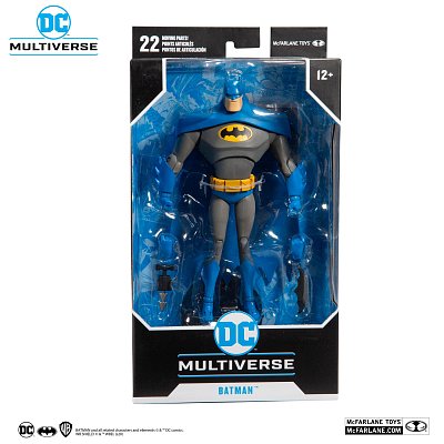 DC Multiverse Animated Action Figure Animated Batman Variant Blue/Gray 18 cm --- DAMAGED PACKAGING