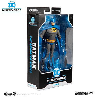 DC Multiverse Animated Action Figure Animated Batman Variant Blue/Gray 18 cm --- DAMAGED PACKAGING