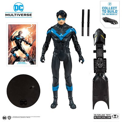 DC Rebirth Build A Action Figure Nightwing (Better Than Batman) 18 cm