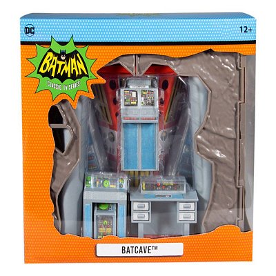 DC Retro Playset Batman 66 Batcave  - Damaged packaging