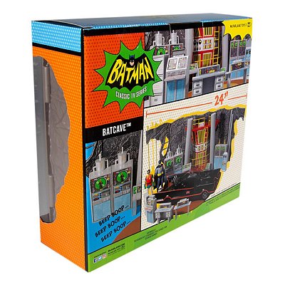 DC Retro Playset Batman 66 Batcave  - Damaged packaging