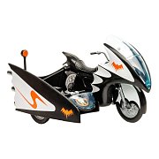 DC Retro Vehicle Batcycle with Side Car