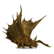 D&D Icons of the Realms Premium Miniature pre-painted Adult Gold Dragon 25 cm - Damaged packaging