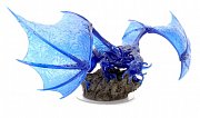 D&D Icons of the Realms Premium Miniature pre-painted Sapphire Dragon --- DAMAGED PACKAGING