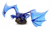 D&D Icons of the Realms Premium Miniature pre-painted Sapphire Dragon --- DAMAGED PACKAGING