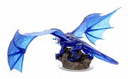 D&D Icons of the Realms Premium Miniature pre-painted Sapphire Dragon --- DAMAGED PACKAGING