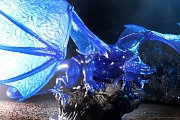 D&D Icons of the Realms Premium Miniature pre-painted Sapphire Dragon --- DAMAGED PACKAGING