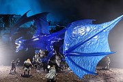 D&D Icons of the Realms Premium Miniature pre-painted Sapphire Dragon --- DAMAGED PACKAGING