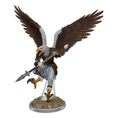 D&D Nolzur\'s Marvelous Miniatures Unpainted Miniatures 2-Packs Aarakocra Fighters Case (2)