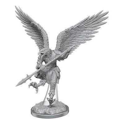D&D Nolzur\'s Marvelous Miniatures Unpainted Miniatures 2-Packs Aarakocra Fighters Case (2)