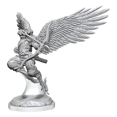 D&D Nolzur\'s Marvelous Miniatures Unpainted Miniatures 2-Packs Aarakocra Fighters Case (2)