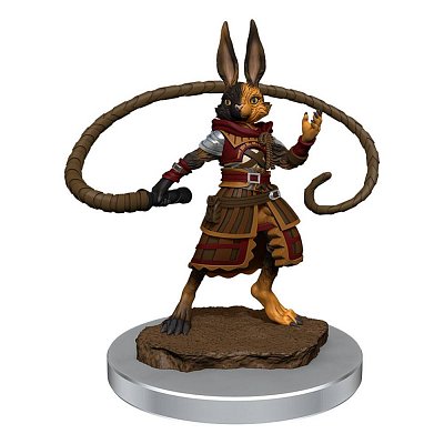 D&D Nolzur\'s Marvelous Miniatures Unpainted Miniatures 2-Packs Harengon Rogues Case (4)
