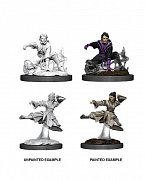 D&D Nolzur\'s Marvelous Miniatures Unpainted Miniatures Female Human Monk Case (6)