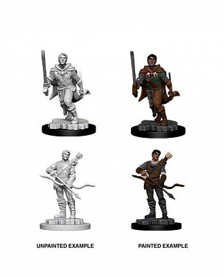 D&D Nolzur\'s Marvelous Miniatures Unpainted Miniatures Male Human Ranger Case (6)