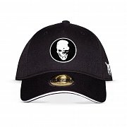 Death Note Curved Bill Cap Skull Graphic Rubber Patch