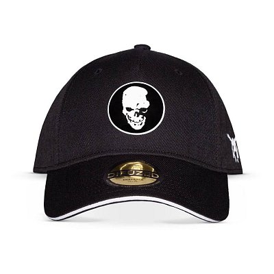 Death Note Curved Bill Cap Skull Graphic Rubber Patch