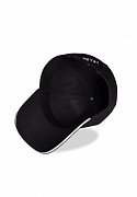 Death Note Curved Bill Cap Skull Graphic Rubber Patch