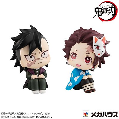 Demon Slayer Kimetsu no Yaiba Look Up PVC Statues Genya & Tanjiro Final Selection LTD Ver. 11 cm