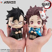 Demon Slayer Kimetsu no Yaiba Look Up PVC Statues Genya & Tanjiro Final Selection LTD Ver. 11 cm