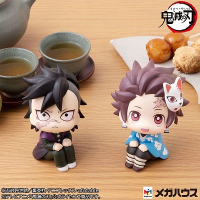 Demon Slayer Kimetsu no Yaiba Look Up PVC Statues Genya & Tanjiro Final Selection LTD Ver. 11 cm